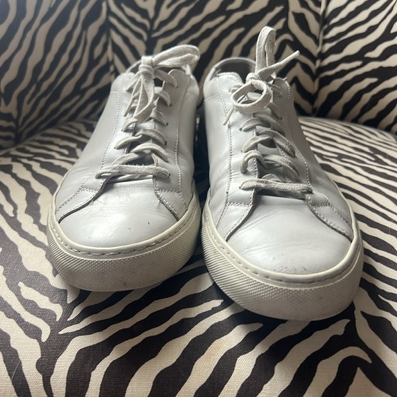 Common projects men’s casual all leather shoe stone color - Picture 4 of 5